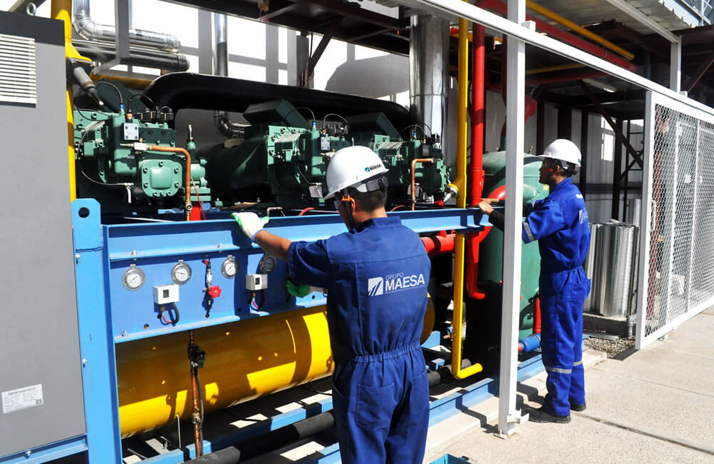 Mantenimiento de equipos mecánicos